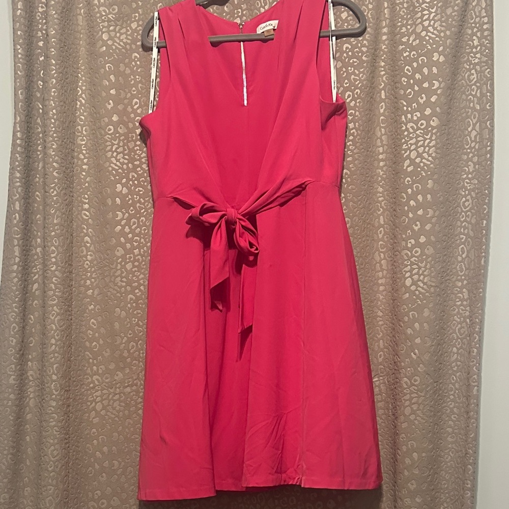 Calvin Klein Vibrant Pink Mini Dress